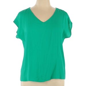 Skies Are Blue Short Sleeve Blouse